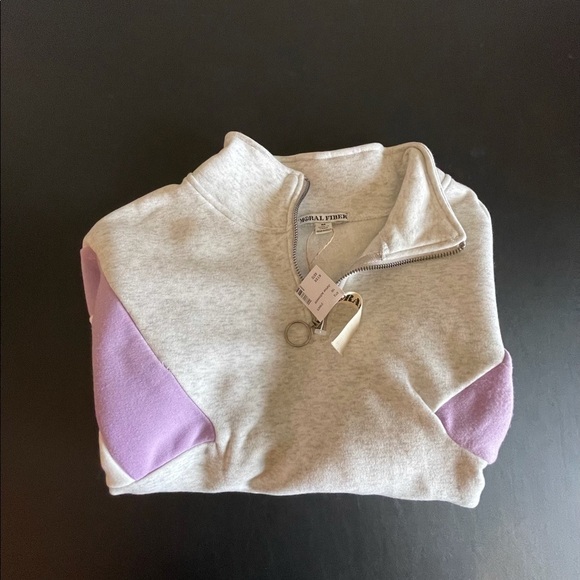 Moral Fiber size medium crop hoodie sweatshirt new with tag - Picture 4 of 16